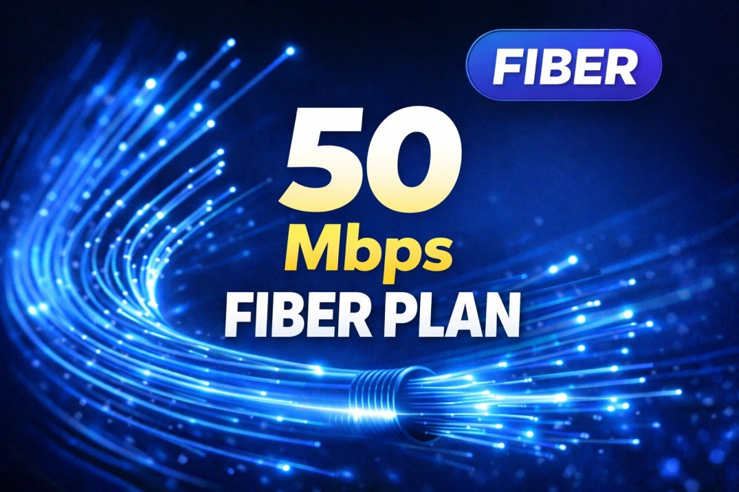 50 Mbps Fiber Plan